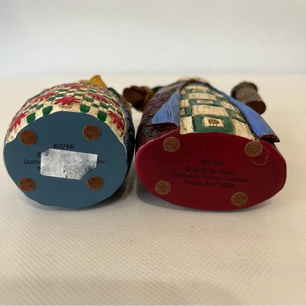 Jim Shore Santa Christmas Ornaments 2002 - Picture 3 of 4